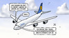 Cartoon: Streiktag oder nicht (small) by Harm Bengen tagged hände,steuer,streiktag,pilotenstreik,flugzeug,lufthansa,harm,bengen,cartoon,karikatur