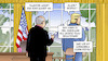 Cartoon: Tillerson und Iran (small) by Harm Bengen tagged tillerson,iran,trump,oval,office,krieg,flugzeugträger,nordkorea,harm,bengen,cartoon,karikatur