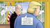 Cartoon: Trump-Kim-Absage (small) by Harm Bengen tagged kim absage trump usa nordkorea treffen zahnarzttermin harm bengen cartoon karikatur