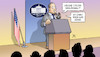 Cartoon: Trump-Steuererklärung (small) by Harm Bengen tagged trump präsident usa steuererklärung weisses haus pressekonferenz spicer harm bengen cartoon karikatur