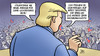 Cartoon: Trump und Farage (small) by Harm Bengen tagged nigel,farage,rede,usa,präsidentschaftswahl,wahlkampf,brexit,seehofer,kim,jong,un,überraschungsgäste,harm,bengen,cartoon,karikatur