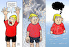 Cartoon: Wasserwunsch (small) by Harm Bengen tagged wasser,wasserwunsch,regen,unwetter,gewitter,unzufriedenheit,wut,harm,bengen,cartoon,karikatur