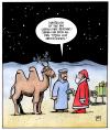 Cartoon: Weibliches Rentier (small) by Harm Bengen tagged weibliches rentier weihnachten weihnachtsmann schlitten kamel wüste verkauf geweih busen titten