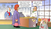 Cartoon: Zusatznutzen (small) by Harm Bengen tagged zusatznutzen,medikament,nutzen,apotheker,pharmaindustrie,krankenkassen,gewinn,profit,harm,bengen,cartoon,karikatur