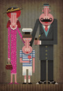 Cartoon: Family (small) by vladan tagged family