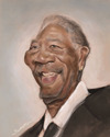Cartoon: Morgan Freeman (small) by jonesmac2006 tagged morgan,freeman,cartoon,caricature,karicature,actor,famous