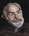 Cartoon: Sean Connery caricature (small) by jonesmac2006 tagged sean,connery,caricature