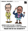 Cartoon: Berlusca VS Bertolaso (small) by csamcram tagged berlusconi,bertolaso,karikaturen,caricatures,caricature,escort