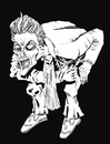 Cartoon: Joker 3 (small) by csamcram tagged joker,batman,villain