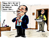 Cartoon: Fettnapfvorbereitung (small) by pianoman68 tagged berlusconi,italien,prostituiertenaffäre