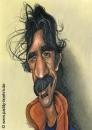 Cartoon: Frank Zappa (small) by Paddy tagged zappa musik