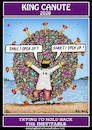 Cartoon: KING CANUTE 2020 (small) by Mike Baird tagged king,canute,virus,corona,helpless