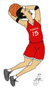 Cartoon: joueur de basket-ball (small) by MelgiN tagged basketball,turkey,fiba