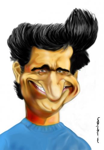 Cartoon: xavier salvador (medium) by muharrem akten tagged xavier,caricaturen,portrait,artist,cartoonist,mizah,portre,karikatur,muharrem,akten