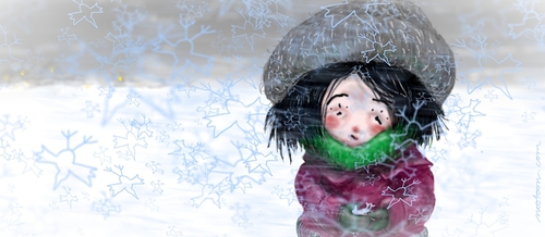 Cartoon: frozen birds (medium) by nootoon tagged birds,vögel,vögeln,eis,schnee,snow,ice,cold,kalt,arschkalt,flocken