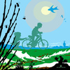 Cartoon: march (small) by nootoon tagged germany,2012,2013,nootoon,kids,illustration,calender,silhouettes,digital,year,month