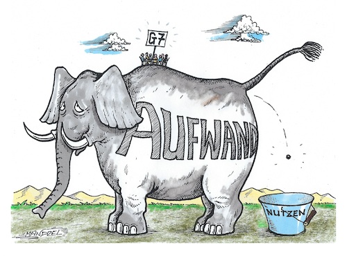 Cartoon: ---. (medium) by mandzel tagged g7,schweiz,aufwand,kosten,missverhältnis,g7,schweiz,aufwand,kosten,missverhältnis