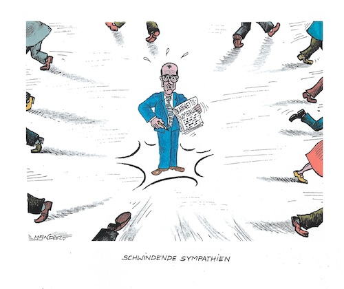 Cartoon: Der Unmut wächst (medium) by mandzel tagged merz,kanzler,deutschland,politik,kabinettsumbau,selbstherrlichkeit,merz,kanzler,deutschland,politik,kabinettsumbau,selbstherrlichkeit
