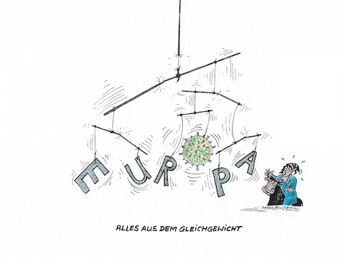 Cartoon: Die EU in Unruhe (medium) by mandzel tagged corona,pandemie,panik,chaos,hysterie,durcheinander,eu,corona,pandemie,panik,chaos,hysterie,durcheinander,eu
