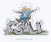 Cartoon: Beben in der CSU (small) by mandzel tagged csu,seehofer,erschütterungen,personalquerelen