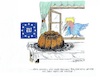Cartoon: Brexit-Verhandlungen (small) by mandzel tagged brexit,johnson,verhandlungen,diplomatie,großbritannien,eu,vorteile