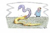 Cartoon: Corona (small) by mandzel tagged corona,pandemie,panik,chaos,hysterie,kontaktsperre,demonstrationsverbote,beschränkungen
