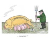 Cartoon: Der Staat nimmt etwas weg (small) by mandzel tagged deutschland,ampel,bauern,abgaben,existenzvernichtungen