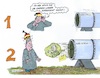 Cartoon: Die Gas-Überraschung (small) by mandzel tagged selenskyj,ukraine,krieg,gräuel,blutvergießen,sanktionen,gas,eu,deutschland