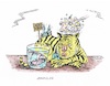 Cartoon: Die UN ist ein zahnloser Tiger (small) by mandzel tagged trump syrien krieg giftgas un menschenrechte unberechenbarkeit mandzel karikatur nordkorea tiger zahnlosigkeit