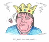 Cartoon: Ein Juwel aus der Krone... (small) by mandzel tagged schavan,merkel,kronjuwel,verlust