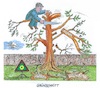 Cartoon: Eins nach dem anderen... (small) by mandzel tagged habeck,grünschnitt,graichen,tranzparenz,filz,vetternwirtschaft