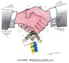 Cartoon: Endlich Verhandlungen (small) by mandzel tagged russland,usa,selenskij,ukraine,verhandlungen