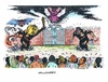 Cartoon: Europa feiert Halloween (small) by mandzel tagged halloween,flüchtlinge,abwehr,europa,zustromminderung,asyl,abschreckung