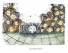 Cartoon: Explosionsgefahr in Nahost (small) by mandzel tagged nahost,pulverfässer,hochexplosive,lage