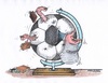 Cartoon: FIFA-Skandal (small) by mandzel tagged fifa,fußball,geld,korruption