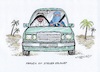 Cartoon: Frauen am Steuer in Arabien (small) by mandzel tagged saudi,arabien,frauen,am,steuer,gleichberechtigung,fortschritt
