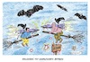 Cartoon: Gruselgestalten (small) by mandzel tagged selenskyj,krieg,energiemangel,ukraine,horrorgestalten,putin,schmutzige,bombe