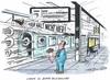 Cartoon: Haltloser Zustand bei der Bahn (small) by mandzel tagged db,züge,bahnhof,chaos