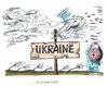 Cartoon: Hoffnung (small) by mandzel tagged ostukraine,russland,feuerpause,friedenspause