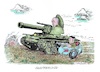 Cartoon: Kriegsgespann (small) by mandzel tagged putin,kim,nordkorea,ukraine,russland