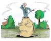 Cartoon: Lindners Sparziele (small) by mandzel tagged soziales,deutschland,lindner,einsparungen