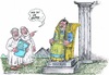 Cartoon: Pharao Mursi in der Kritik (small) by mandzel tagged ägypten,mursi,plage,pharao