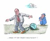 Cartoon: Steinbrücks neue Beinfreiheit (small) by mandzel tagged steinbrück,spd,wahlprogramm,beinfreiheit,kette