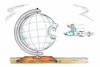 Cartoon: Trump hat Nordkorea im Visier (small) by mandzel tagged nordkorea usa trump atomprogramm kim präventivschlag mandzel karikatur