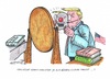 Cartoon: Trump will Beachtung finden (small) by mandzel tagged tramp,machosprüche,clown,rassismus,usa,wahlkampf,beleidigungen