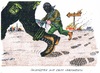Cartoon: Wieder Krieg im Irak (small) by mandzel tagged irak,sunniten,bagdad,islamisten,krieg