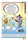 Cartoon: Handwerk der Zukunft (small) by stefanbayer tagged handwerk,handwerker,zukunft,ki,ai,smartphone,künstlicheintelligenz,toilette,notfall,wasserschaden,zeug,dings,arbeitswelt,stefanbayer,bay