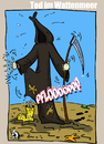 Cartoon: TOD im Wattenmeer Missgeschicke (small) by Grayman tagged tod,wattenmeer,gummistiefel,watt,freitag,der,13te,missgeschicke