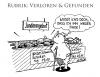 Cartoon: Verloren und Gefunden (small) by Andreas Pfeifle tagged verloren,gefunden,schwein,schinken