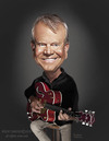 Cartoon: Glen Campbell (small) by rocksaw tagged caricature,glen,campbell